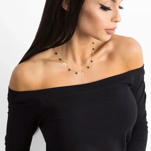 JEANS Pitkähihaiset Paidat>Basic Live Off Shoulder paita musta