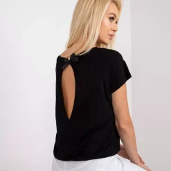 JEANS Lyhythihaiset Paidat Ja Topit>Basic Lucien t-paita musta