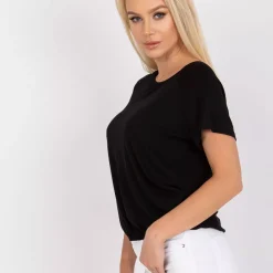 JEANS Lyhythihaiset Paidat Ja Topit></noscript>Basic Lucien t-paita musta