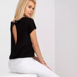 JEANS Lyhythihaiset Paidat Ja Topit></noscript>Basic Lucien t-paita musta