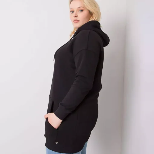 JEANS Hupparit | Plus!>Basic Luna huppari musta