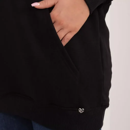 JEANS Hupparit | Plus!>Basic Luna huppari musta