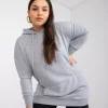 JEANS Hupparit>Basic Luna huppari vaaleanharmaa