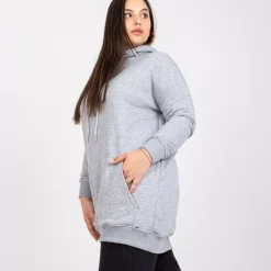 JEANS Hupparit></noscript>Basic Luna huppari vaaleanharmaa
