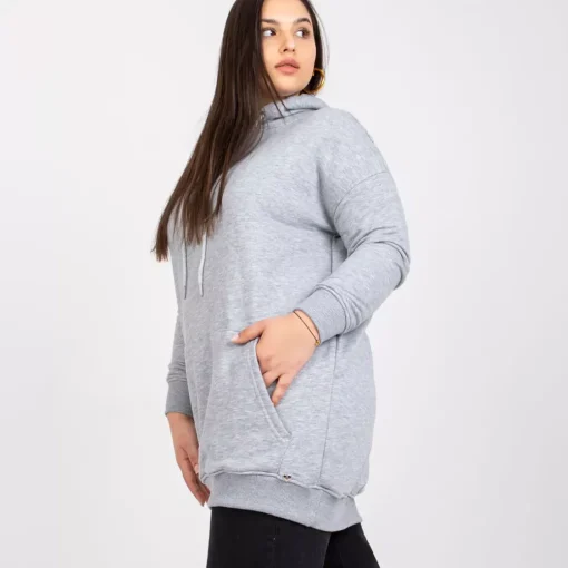 JEANS Hupparit>Basic Luna huppari vaaleanharmaa