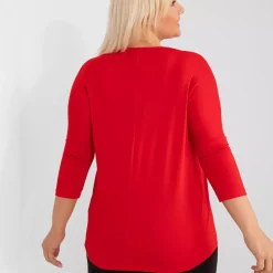 JEANS Pitkähihaiset Paidat | Plus!>Basic Mariel trikoopaita punainen