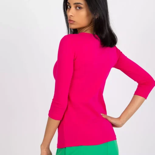 JEANS Pitkähihaiset Paidat>Basic Mona paita fuksia