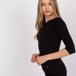 JEANS Pitkähihaiset Paidat>Basic Mona trikoopaita musta