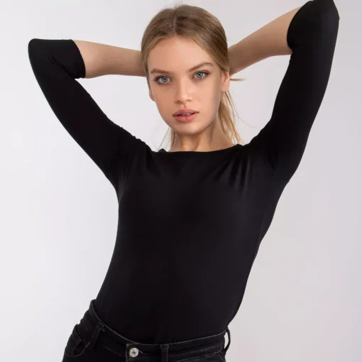 JEANS Pitkähihaiset Paidat>Basic Mona trikoopaita musta