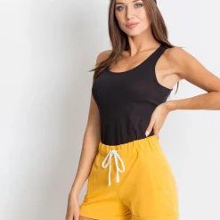 JEANS Shortsit Ja Caprit>Basic Prestige trikooshortsit keltainen