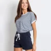 JEANS Shortsit Ja Caprit>Basic Prestige trikooshortsit tummansininen