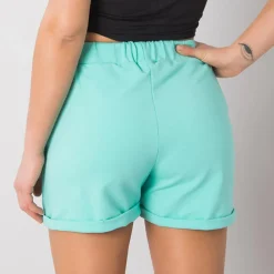 JEANS Shortsit Ja Caprit>Basic Prestige trikooshortsit minttu