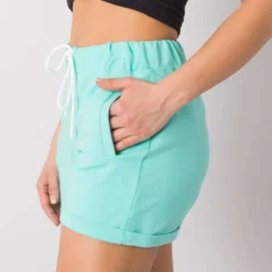 JEANS Shortsit Ja Caprit></noscript>Basic Prestige trikooshortsit minttu