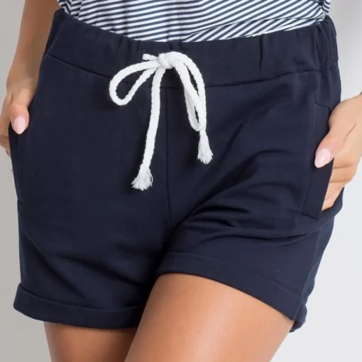 JEANS Shortsit Ja Caprit>Basic Prestige trikooshortsit tummansininen