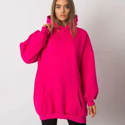 JEANS Hupparit></noscript>Basic Roselle collegehuppari fuksia