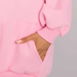 JEANS Hupparit></noscript>Basic Roselle collegehuppari pinkki