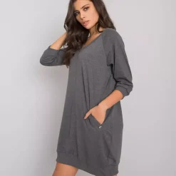 JEANS Pitkähihaiset Paidat | Minimekot>Basic Salerno pitkä trikoopaita t.harmaa