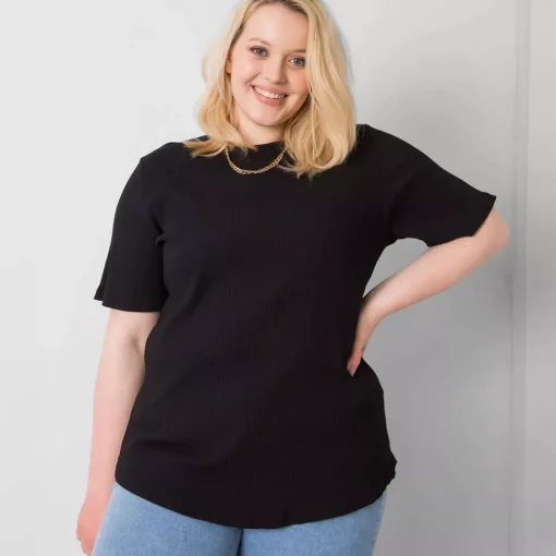 JEANS Lyhythihaiset Paidat Ja Topit | Plus!>Basic Stellan paita musta