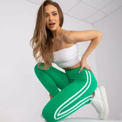 JEANS Leggingsit>Basic Stripes leggingsit vihreä