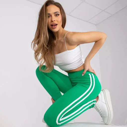 JEANS Leggingsit>Basic Stripes leggingsit vihreä