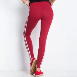 JEANS Leggingsit>Basic Stripes leggingsit t.punainen