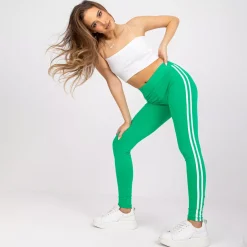 JEANS Leggingsit></noscript>Basic Stripes leggingsit vihreä