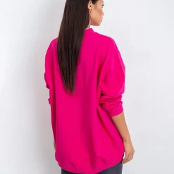 JEANS Pitkähihaiset Paidat>Basic Twist trikoopaita fuksia