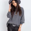 JEANS Pitkähihaiset Paidat>Basic Twist trikoopaita harmaa