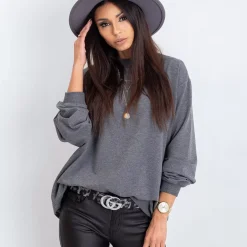 JEANS Pitkähihaiset Paidat>Basic Twist trikoopaita harmaa