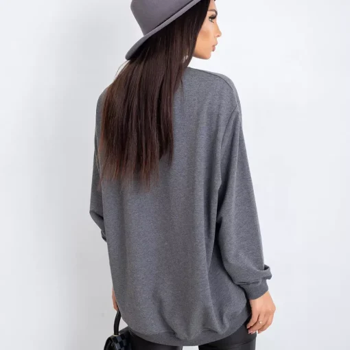 JEANS Pitkähihaiset Paidat>Basic Twist trikoopaita harmaa