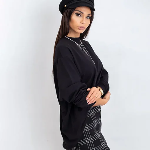 JEANS Pitkähihaiset Paidat>Basic Twist trikoopaita musta