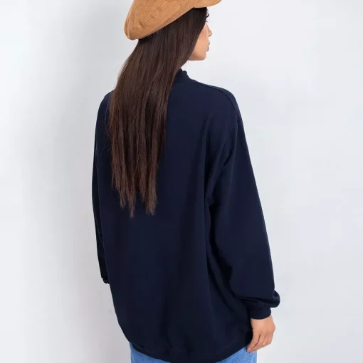 JEANS Pitkähihaiset Paidat>Basic Twist trikoopaita navy