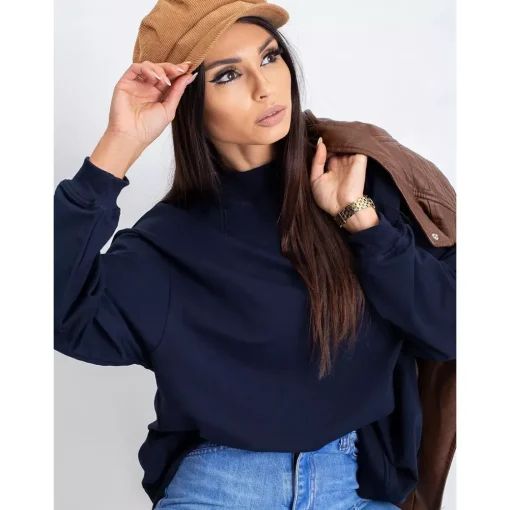 JEANS Pitkähihaiset Paidat>Basic Twist trikoopaita navy