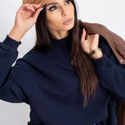 JEANS Pitkähihaiset Paidat></noscript>Basic Twist trikoopaita navy