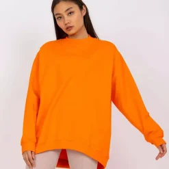 JEANS Pitkähihaiset Paidat></noscript>Basic Twist trikoopaita oranssi