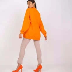 JEANS Pitkähihaiset Paidat></noscript>Basic Twist trikoopaita oranssi