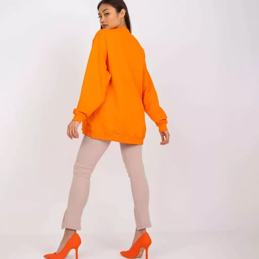 JEANS Pitkähihaiset Paidat>Basic Twist trikoopaita oranssi