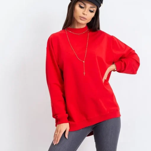 JEANS Pitkähihaiset Paidat>Basic Twist trikoopaita punainen