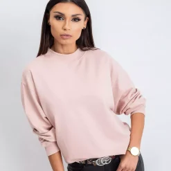 JEANS Pitkähihaiset Paidat>Basic Twist trikoopaita roosa