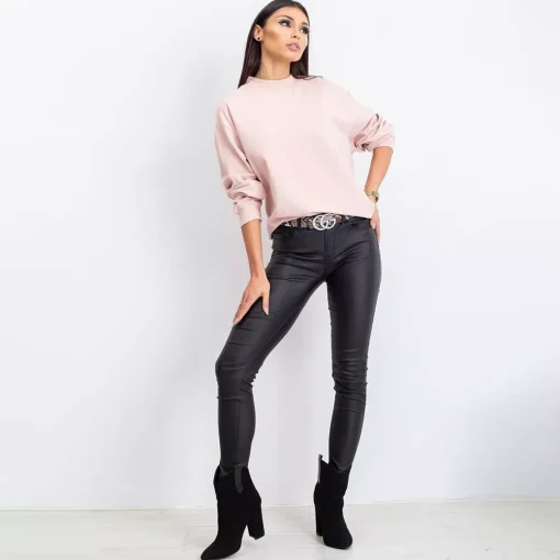 JEANS Pitkähihaiset Paidat>Basic Twist trikoopaita roosa