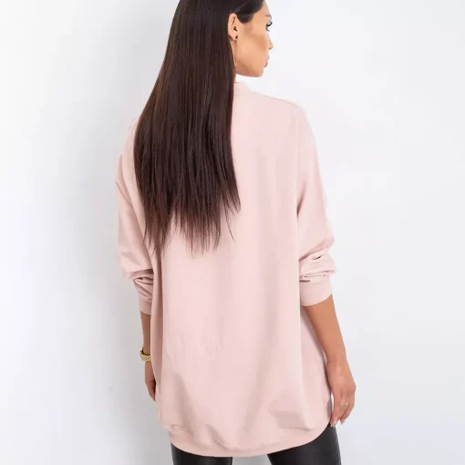 JEANS Pitkähihaiset Paidat>Basic Twist trikoopaita roosa