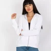 JEANS Hupparit>Basic Zip Up huppari valkoinen