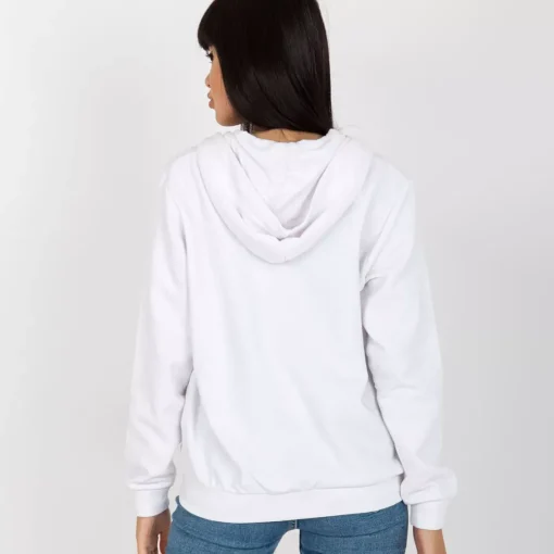 JEANS Hupparit>Basic Zip Up huppari valkoinen