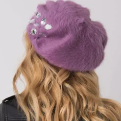 JEANS Baskerit>Baskeri suurilla strasseilla purppura