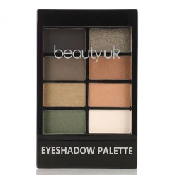 JEANS Meikit>BeautyUK luomiväripaletti no.5 - Green with Envy