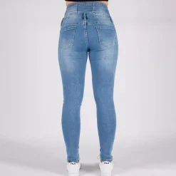 JEANS Farkut></noscript>Bestiny high waist stretchfarkut v.sininen