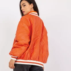 JEANS Takit></noscript>By Clara Kylie bombertakki oranssi