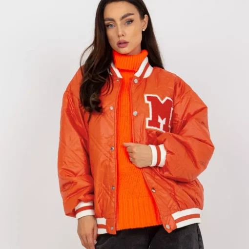 JEANS Takit>By Clara Kylie bombertakki oranssi