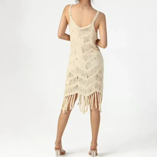 JEANS Minimekot>C Rose Beach hapsumekko beige