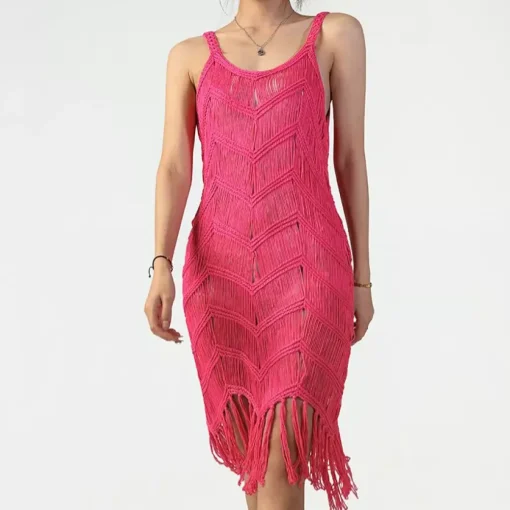 JEANS Minimekot>C Rose Beach hapsumekko fuksia